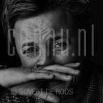 19-03-2002 Vera Mann at studio in Amsterdam on behalf of Schreeuwen project.

[keywords]Black and White Image, Headshot[/keywords]